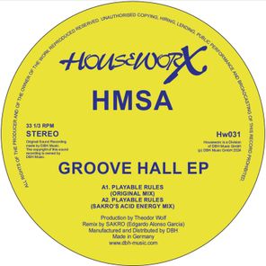 Sakro, Franco Strato – Groove Hall Ep
