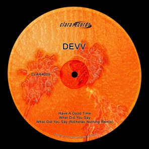 Devv, Nicholas Nothing – CLARA005