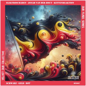 Velvet Dub Collective, elektroschaden – Schwarz – Gelb – Rot