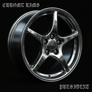 PRESIDENT – CHROME RIMS