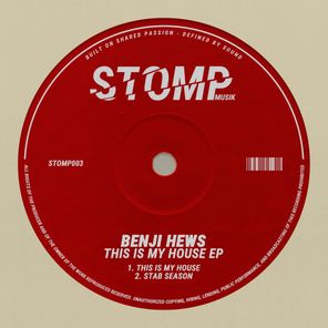 Benji Hews – This Is My House EP