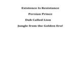 Persian Prince – Dub Called Lion